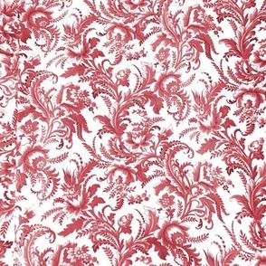 French Ferns Red