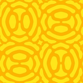 rotating geometric ovals - dotgold