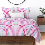 Pastel Rainbow Arches and Dashes - Tween Spirit Bedding