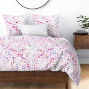 Pastel Rainbow Animal Skin Texture - Tween Bedding