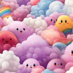 Kawaii Cloudscape Fantasy