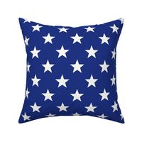 Blue White Stars From The USA Flag For Mix And Match Projects  Smaller Scale