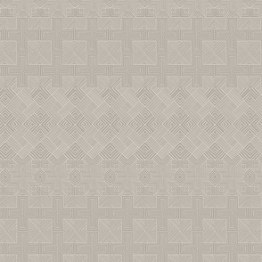 lines of lines - cloudy silver_ creamy white 02 - geometric