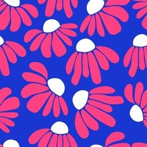 Pink Blue Matisse Pattern