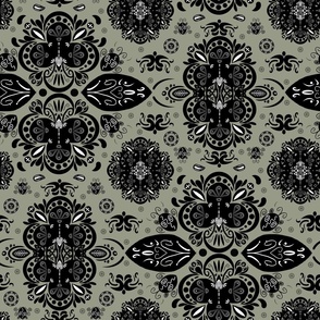 Full Damask-like Flourish