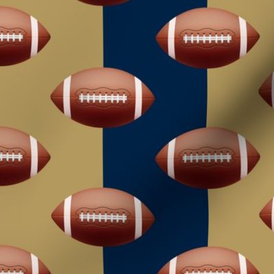 Los Angeles' Famed Football Team Colors of Blue and Gold