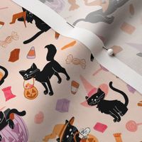 Trick or Treat Cats Halloween 5x5