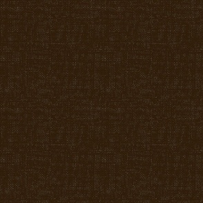 chocolate brown faux linen textured 