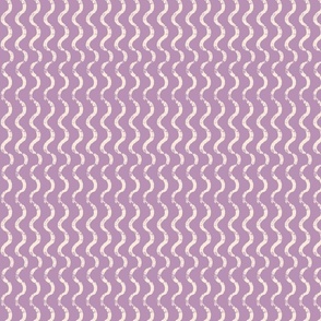 Vertical wavy stripe, lilac
