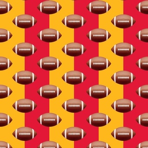 Kansas City's Famed Football Team Colors of Red and Gold