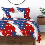 USA Flag Pattern Stars And Stripes Design With A Twist