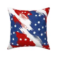 USA Flag Pattern Stars And Stripes Design With A Twist Smaller Scale
