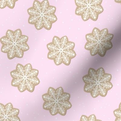 pink snowflake gingerbread sml