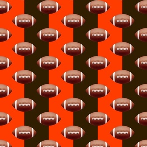 Cleveland's Famed Football Team Colors of Brown and Orange 