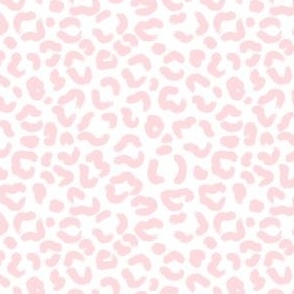 Pink Leopard Print Fabric, Wallpaper and Home Decor