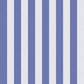Cabana Stripes - Violet Purple & White