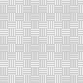 Modern Grey Check - Classic Geometric Lines Pattern in Neutral Shades
