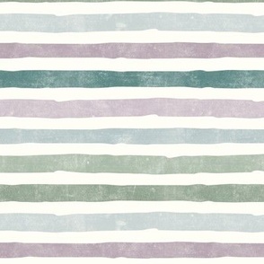 stripes - neutral horizontal stripes - custom B w/ darker purple - C23