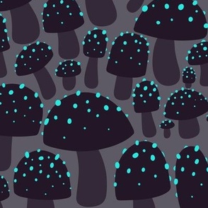 moody mushrooms