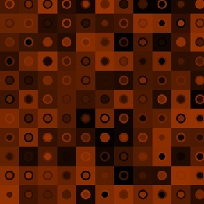 Matrix ›› Chocolate ›› monochromatic circles and squares grid ›› 'Matrix' Collection ››