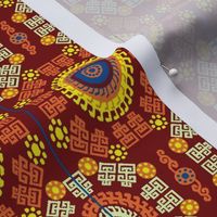 Free vector flat african pattern design