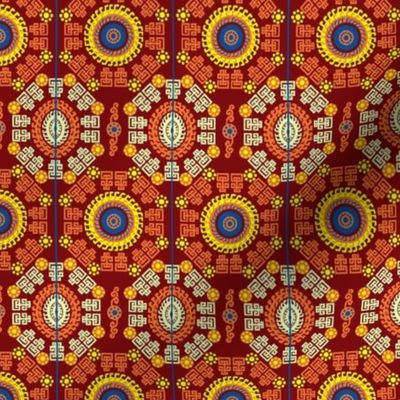 Free vector flat african pattern design