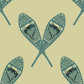 Snowshoes in blue - 12”