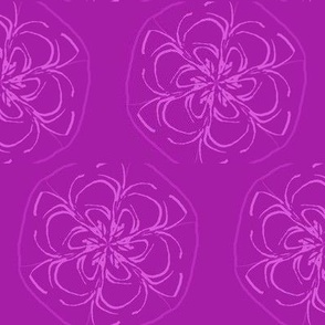 Good Morning Daydream - romantic floral flower pink art design fabric pattern
