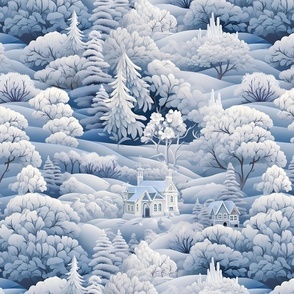 3D Winter Landscape