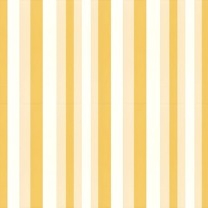 Yellow & White Stripes