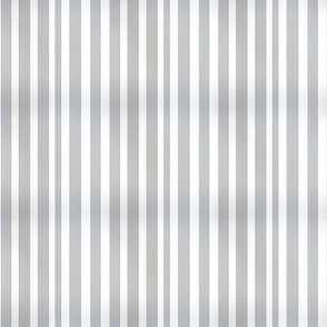 Gray & White Stripes