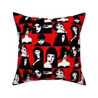 Black Red White Pop Art