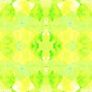 (XS) Cute Yellow & Green_Field of Buttercups Floral Abstract