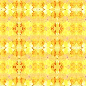 (XS) Cute Yellow & Orange_Field of Buttercups Floral Abstract
