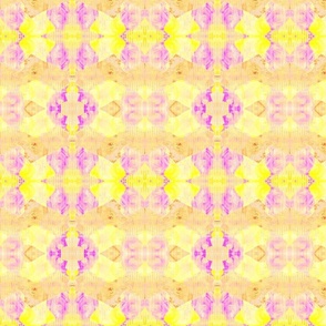 (XS) Cute Yellow & Lavender_Field of Buttercups Floral Abstract
