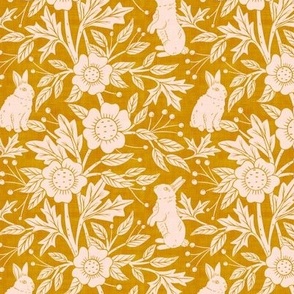 French Country Cottage Rabbits | SM Scale | Marigold Yellow