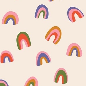 Tween spirit simple colorful rainbows - Medium scale