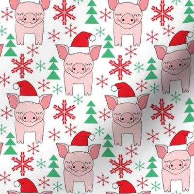medium Christmas pigs