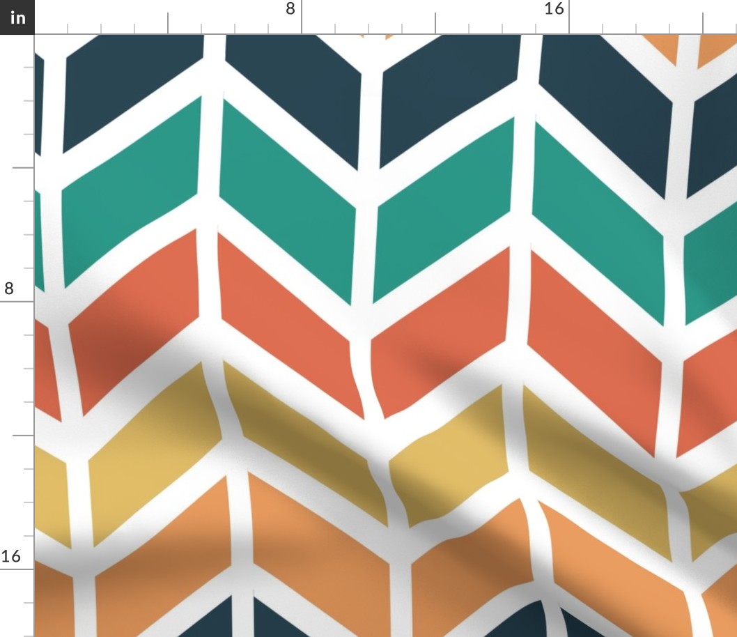 Cheerful Herringbone