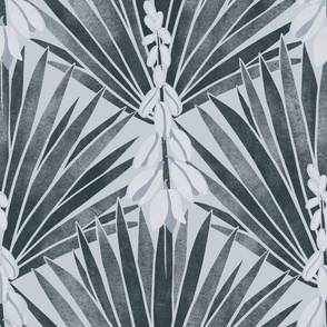 Yucca - extra large - inky blue 