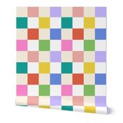  2” Colorful Rainbow Checkers
