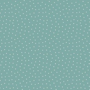 Bitty Dots Teal