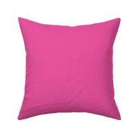 Wild Strawberry Pink Solid Color Swatch - Bright Pink