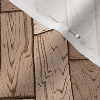 Hand Drawn Maple Herringbone Wood Paneling (Regular)