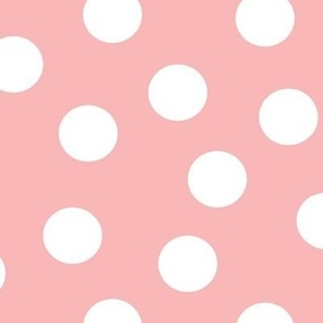 XS - Polka Dots Pastel Pink - Retro Vintage Classic Circles Geo Simple Cute Girly Pretty Barbie Small Scale