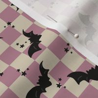 Groovy Checkered Bats 