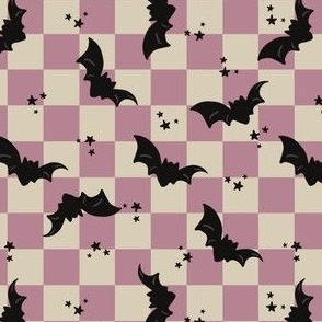 Groovy Checkered Bats 