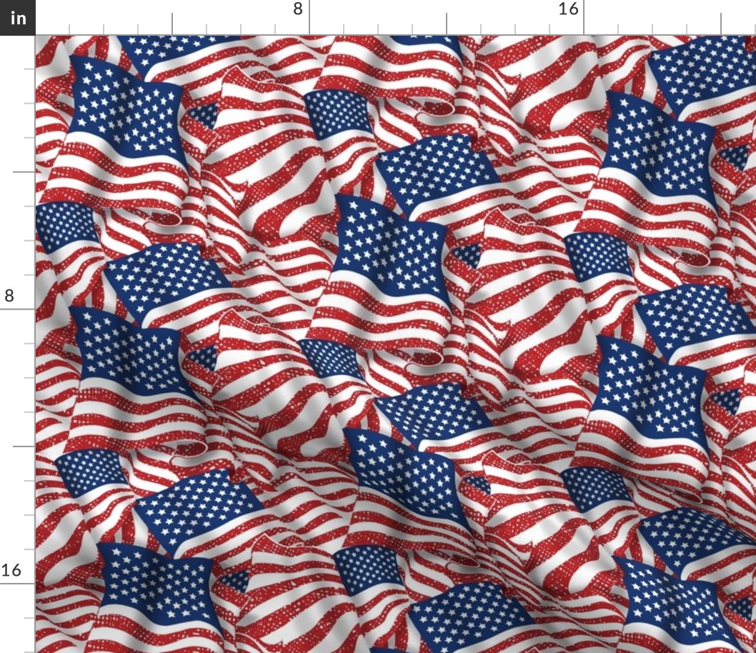 American Flags Flying | Small