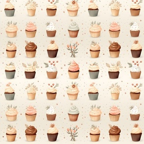 Boho Cupcakes