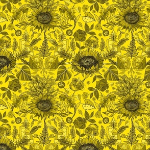 Cheerful Yellow Botanic Garden 